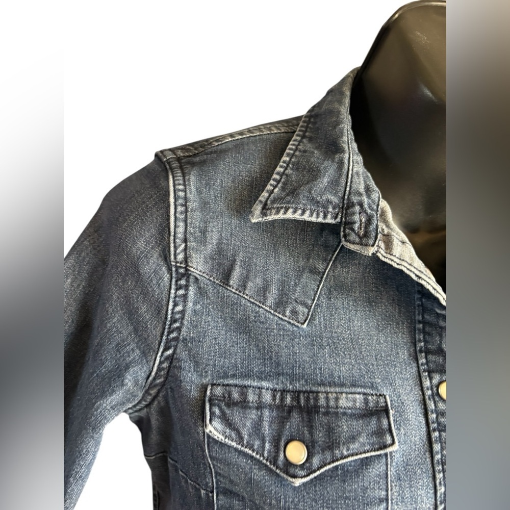 LEVI'S WOMEN'S Medium WASH DENIM LONG SLEEVE PEARL SNAP ULTIMATE
WESTERN SHIRT S - Picture 6 of 14
